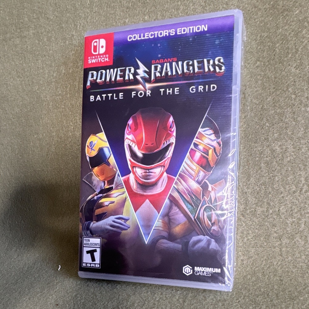 Maximum Games Power Rangers: Battle for the Grid Collector's Ed Switch T NTSC